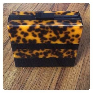 Zara Tortoiseshell Box Clutch